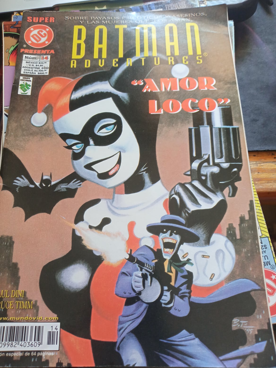 Batman Adventures Nº14: Amor Loco - Zienke Comics