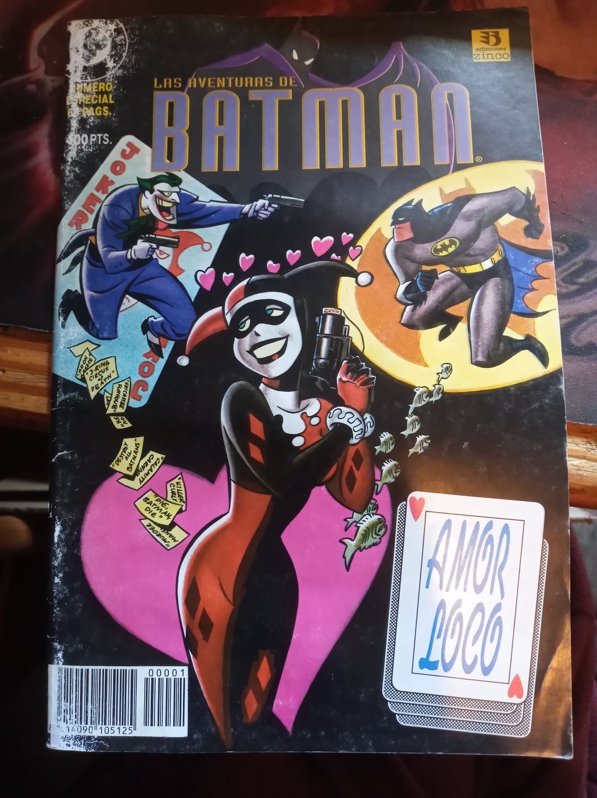 Las Aventuras de Batman: Amor Loco - Zienke Comics