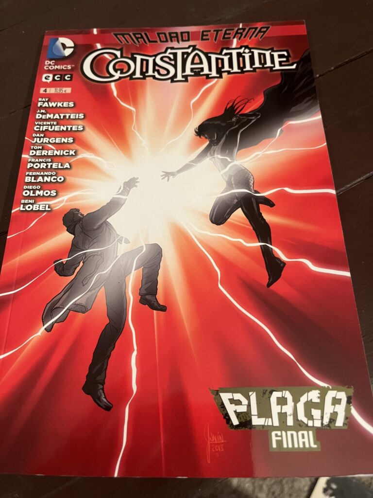 Constantine Nº4 Zienke Comics